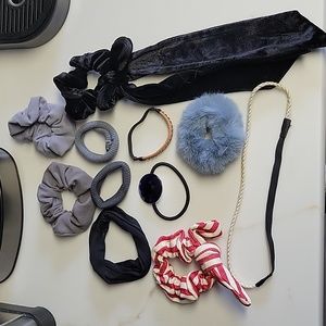 Hair Tie Scrunchi Lot